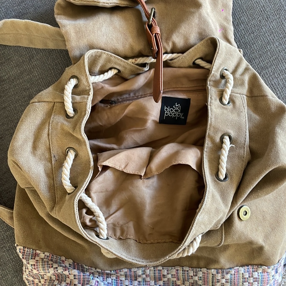 Boho backpack - Picture 4 of 5